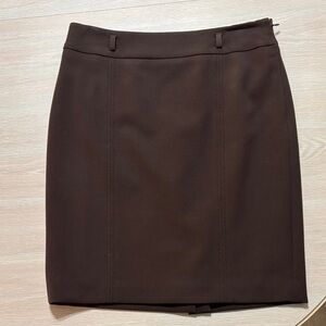 LOFT Espresso Pencil Skirt